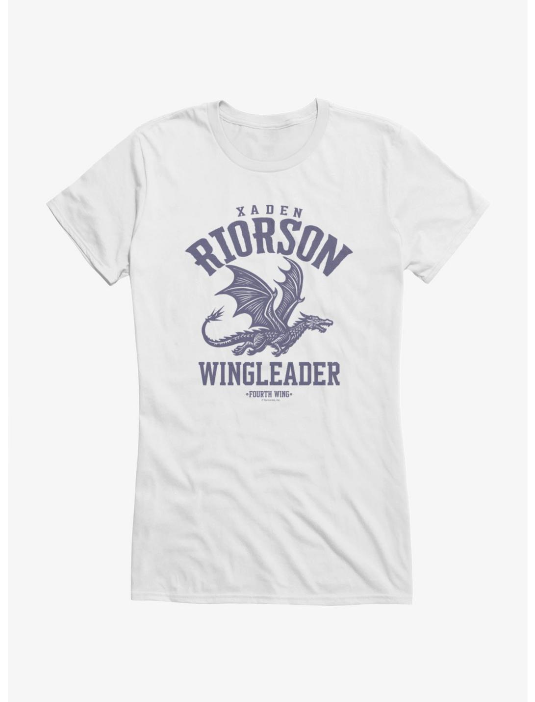 Fourth Wing The Empyrean Xaden Riorson Wingleader Girls T-Shirt