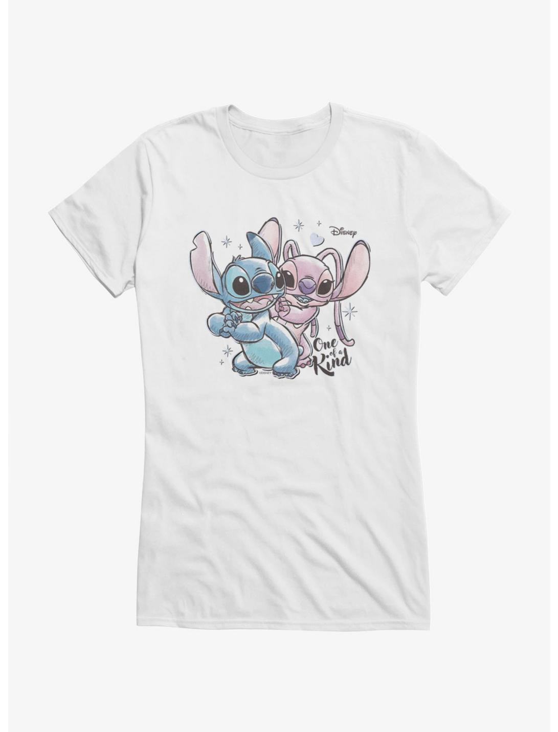 T-shirt Fille Disney Lilo & Stitch Stitch et Angel "One Of A Kind"