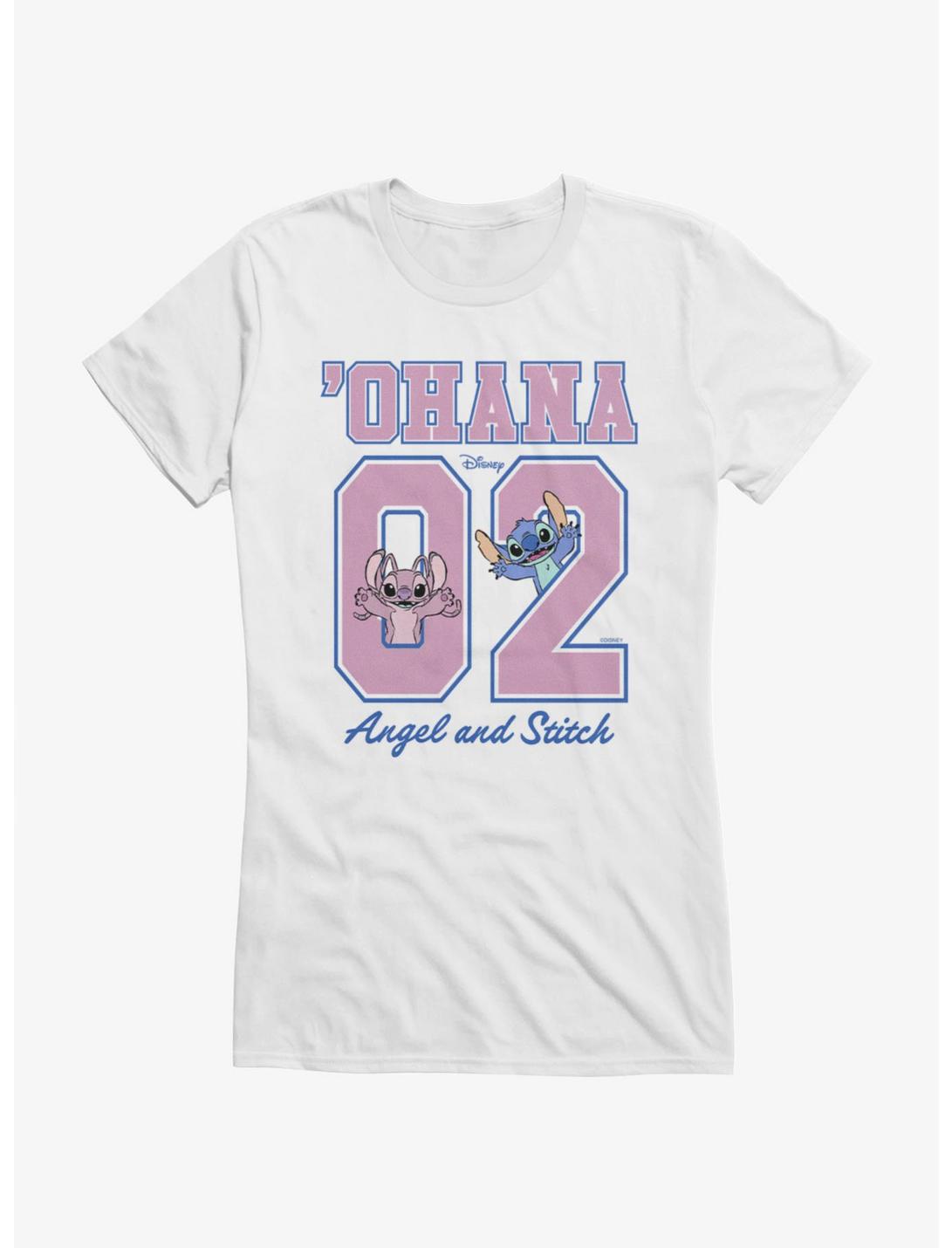 Disney Lilo & Stitch Stitch And Angel Ohana Girls T-Shirt