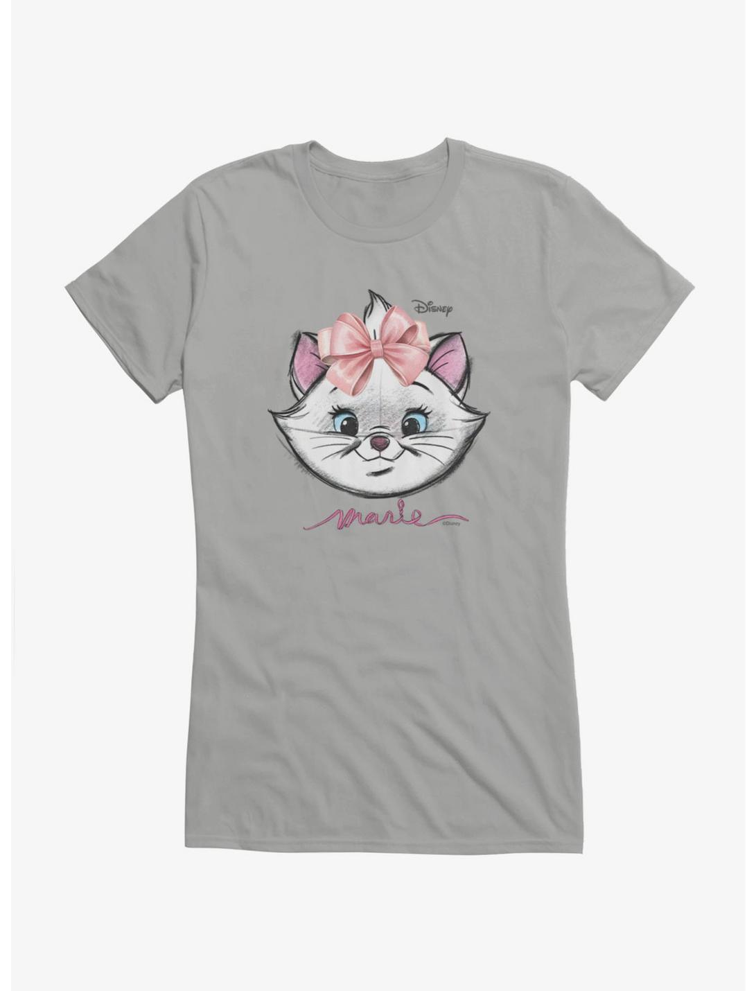 Disney The Aristocats Marie Face Sketch Girls T-Shirt