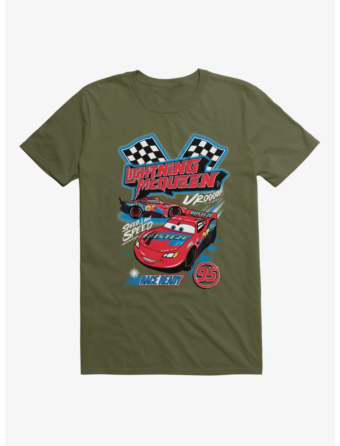 Disney Pixar Cars Lightning McQueen Race Ready T-Shirt