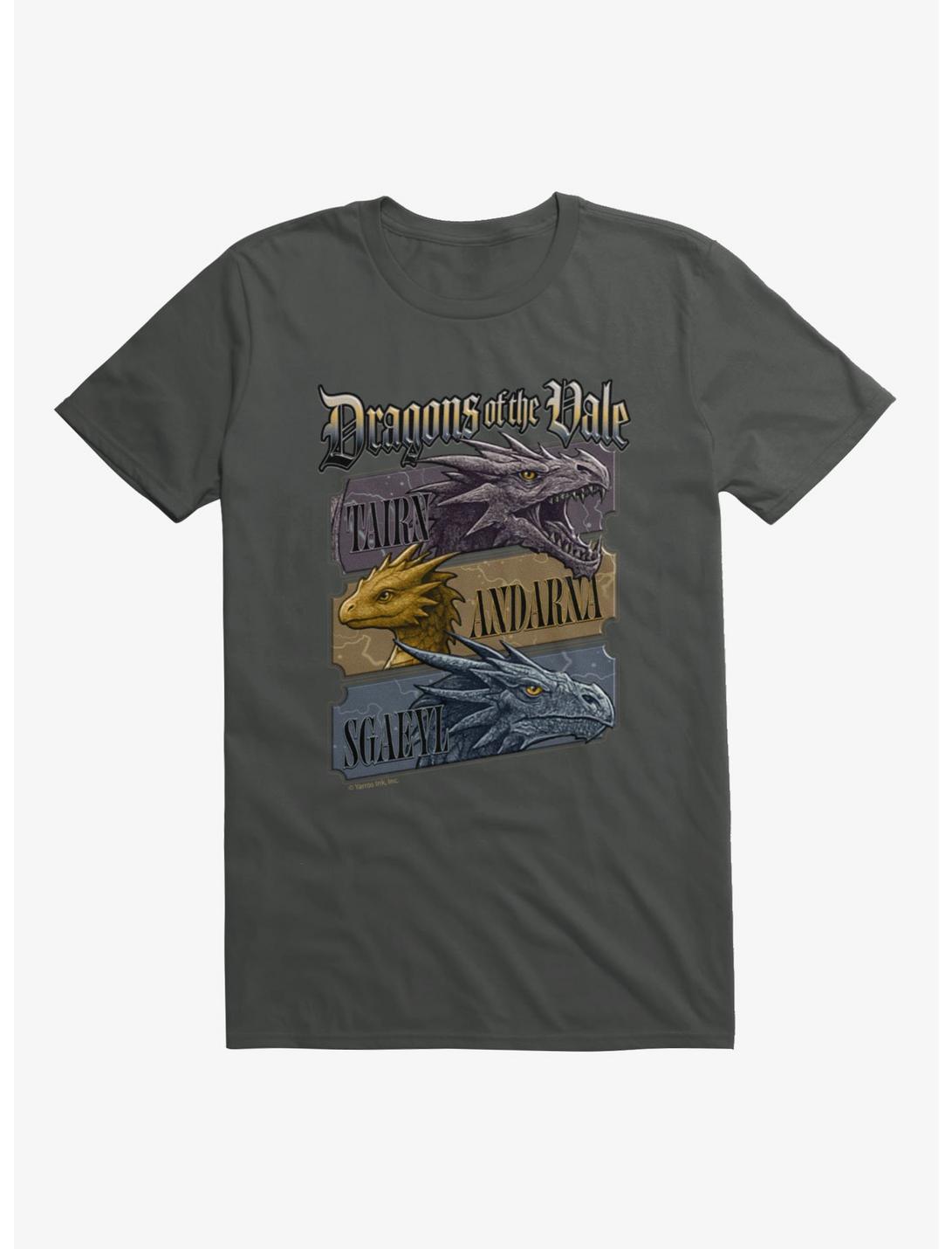 Fourth Wing The Empyrean Dragons Of The Vale Placards T-Shirt