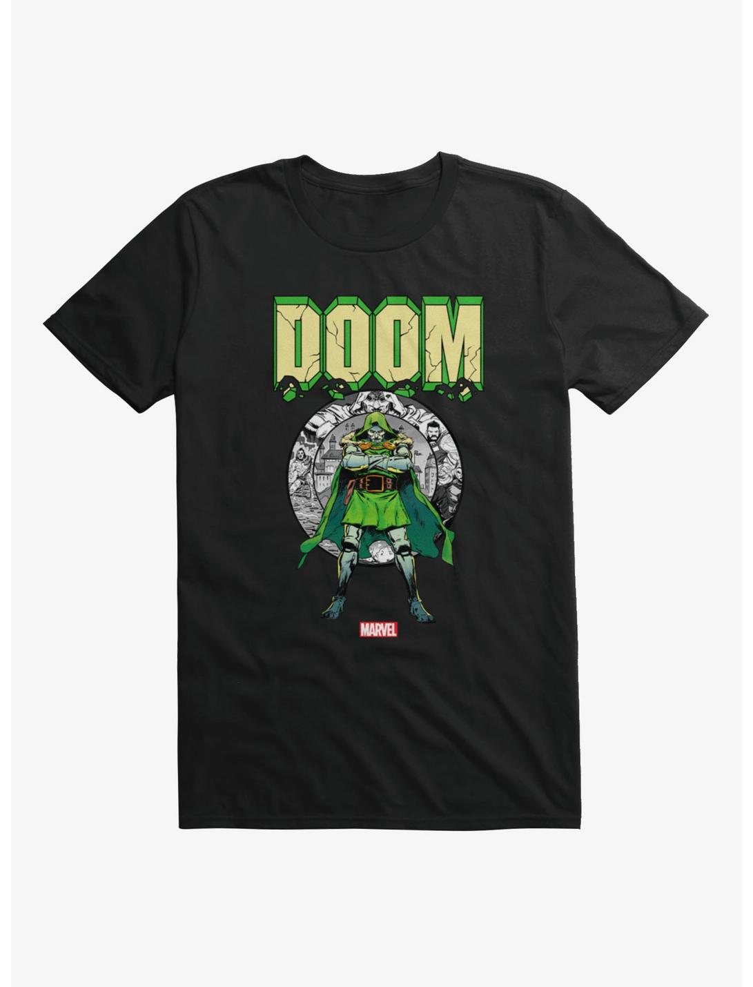 Marvel Comics Retro Doctor Doom Crumble Pose T-Shirt
