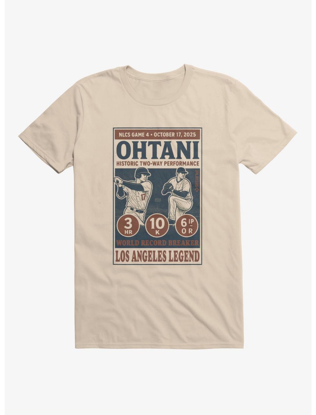 T-shirt poster Shohei Ohtani La Legends des Dodgers de Los Angeles de la MLB