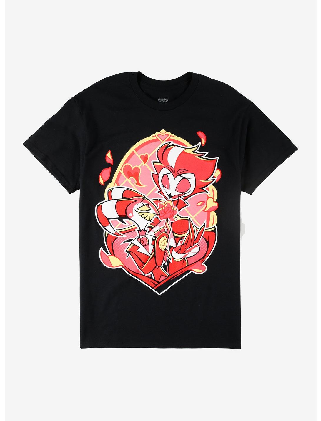 Helluva Boss Stolas & Blitz Hearts T-Shirt
