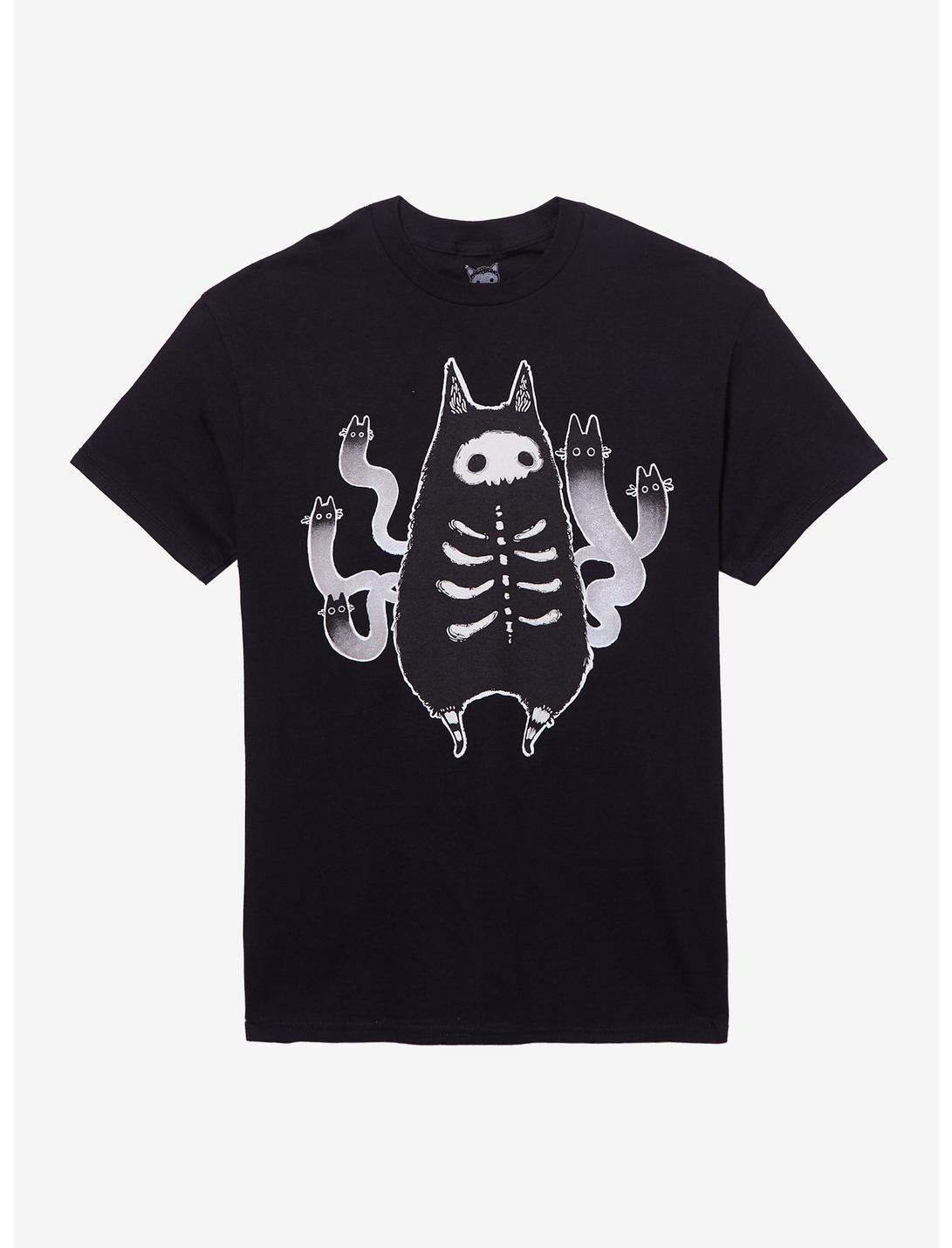 Skeleton Cat T-Shirt By Guild Of Calamity