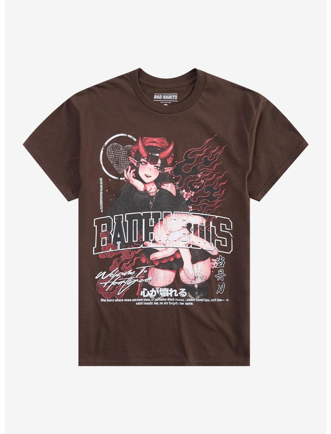 Blooming Flower Devil T-Shirt By Bad Habits