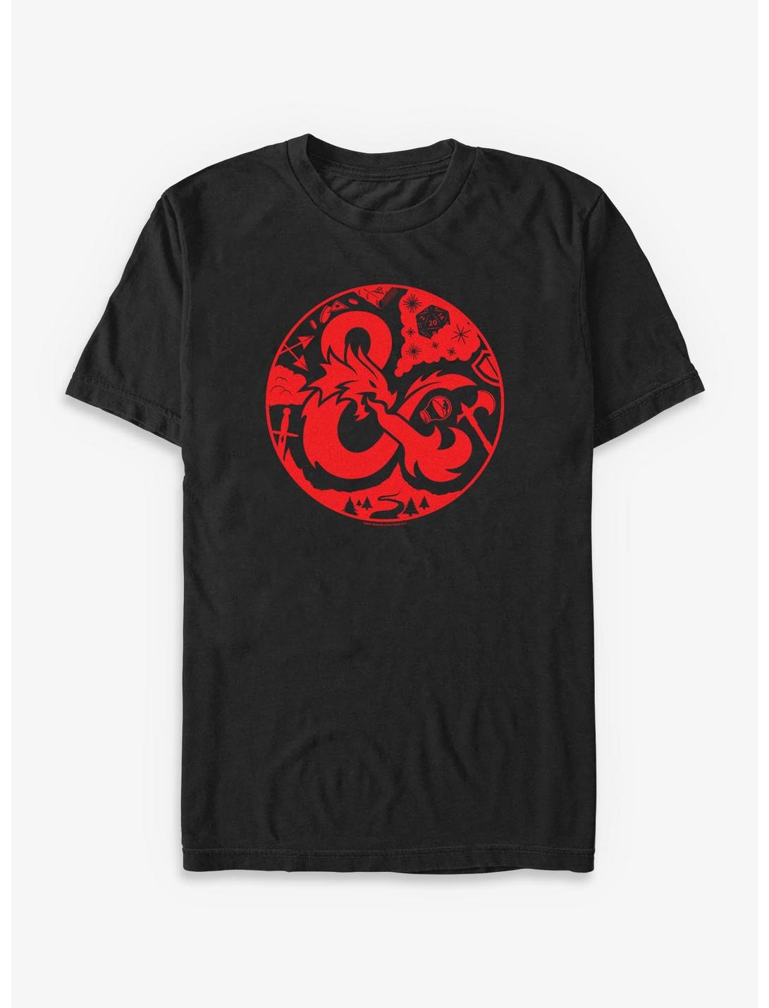 Dungeons & Dragons Ampersand Circle T-Shirt