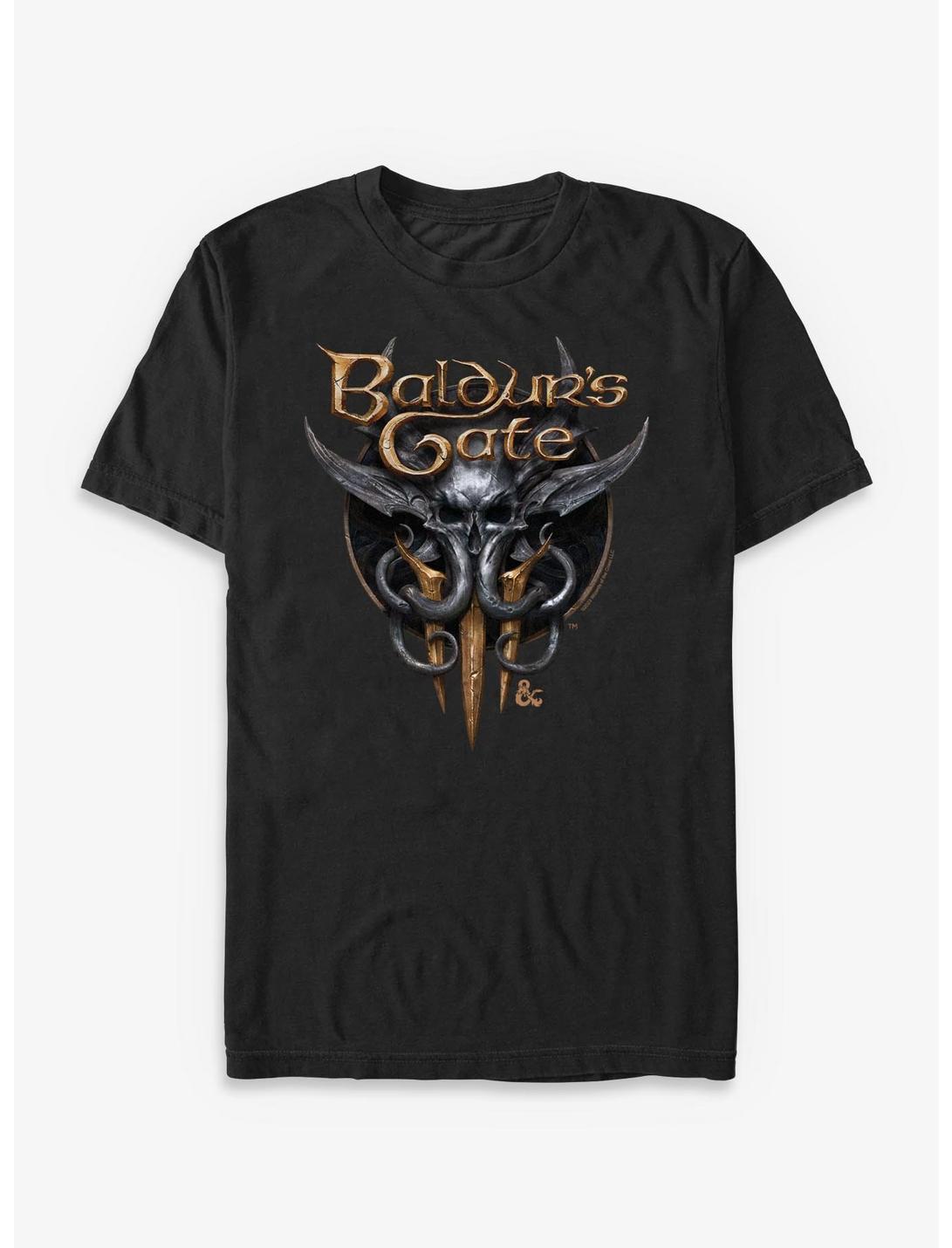 Dungeons & Dragons Baldurs Gate III Logo T-Shirt