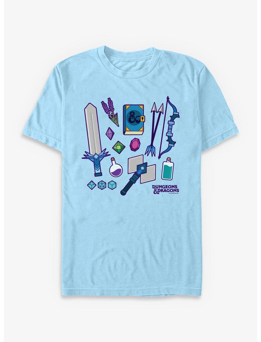 Dungeons & Dragons Character Items T-Shirt
