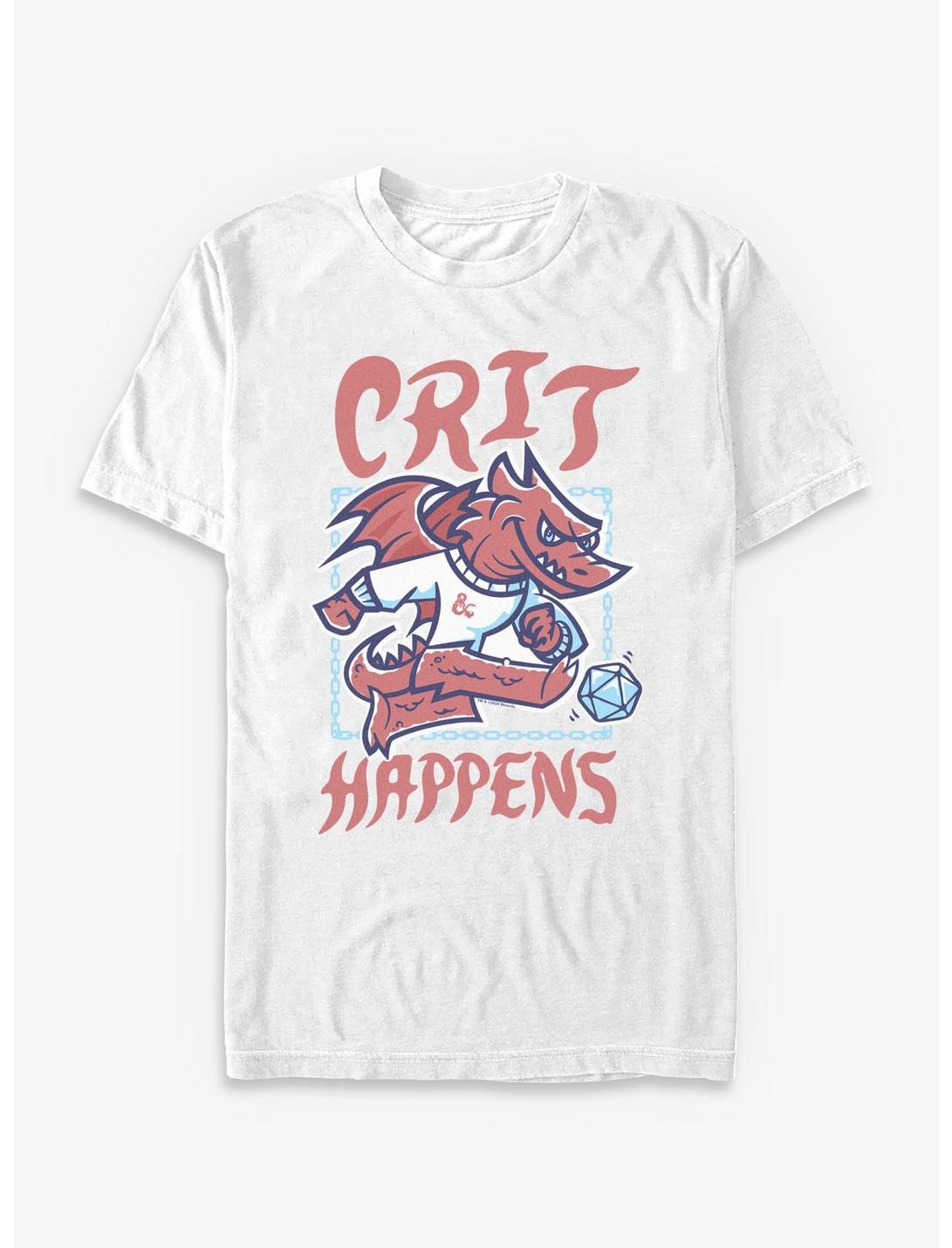 T-shirt Dungeons & Dragons Crit Happens