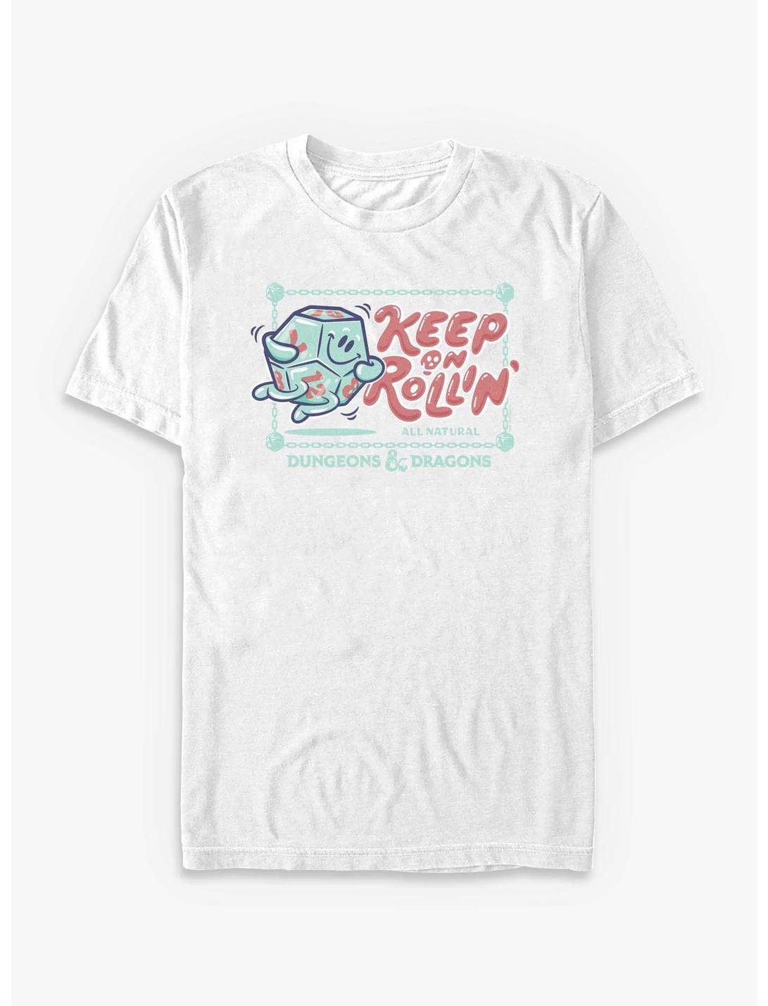 Dungeons & Dragons Dice Keep On Rollin T-Shirt