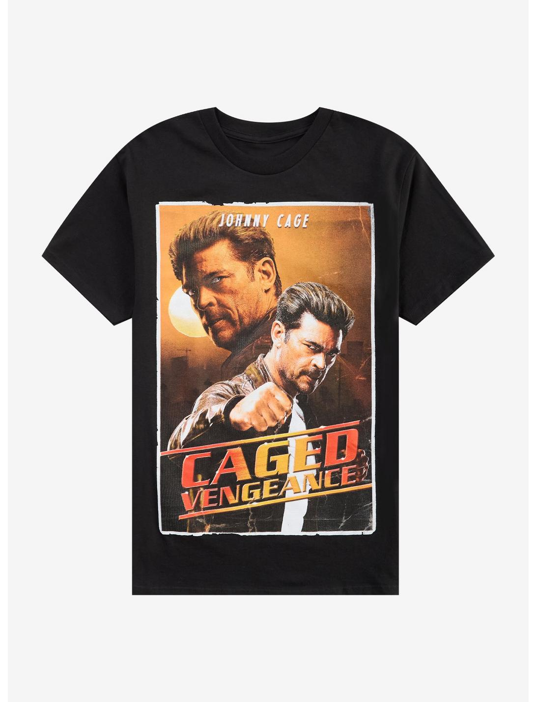 Mortal Kombat Johnny Cage Poster T-Shirt