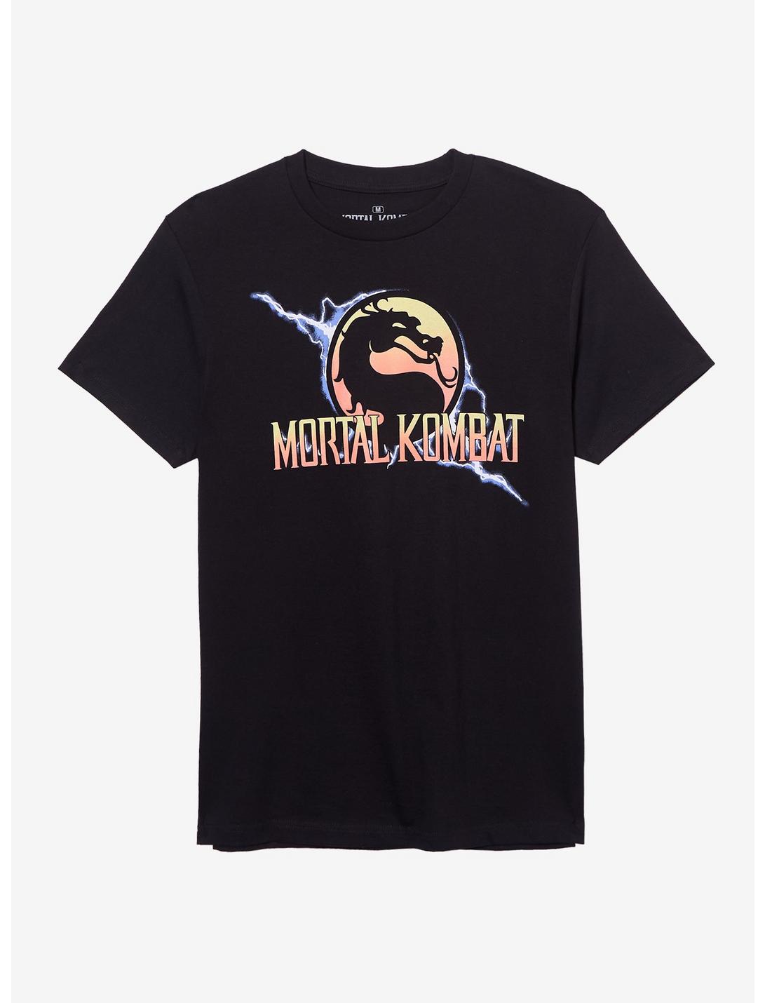 T-shirt Mortal Kombat 2 Logo éclair