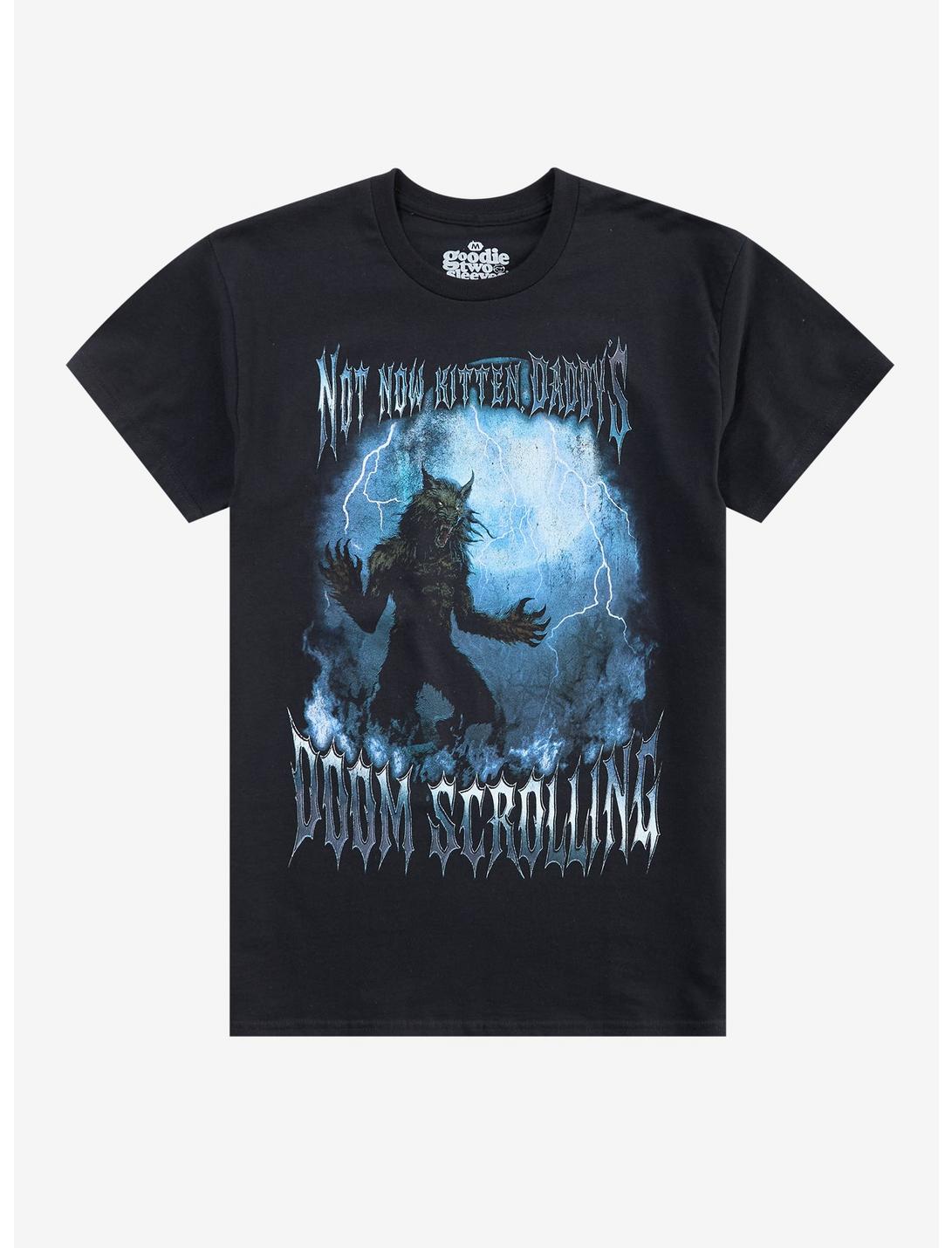 Doom Scrolling Wolf T-Shirt By Got Funny?