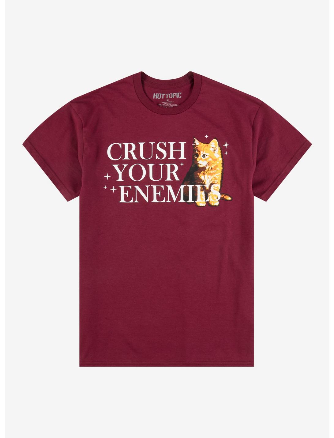 Crush Your Enemies Cat T-Shirt