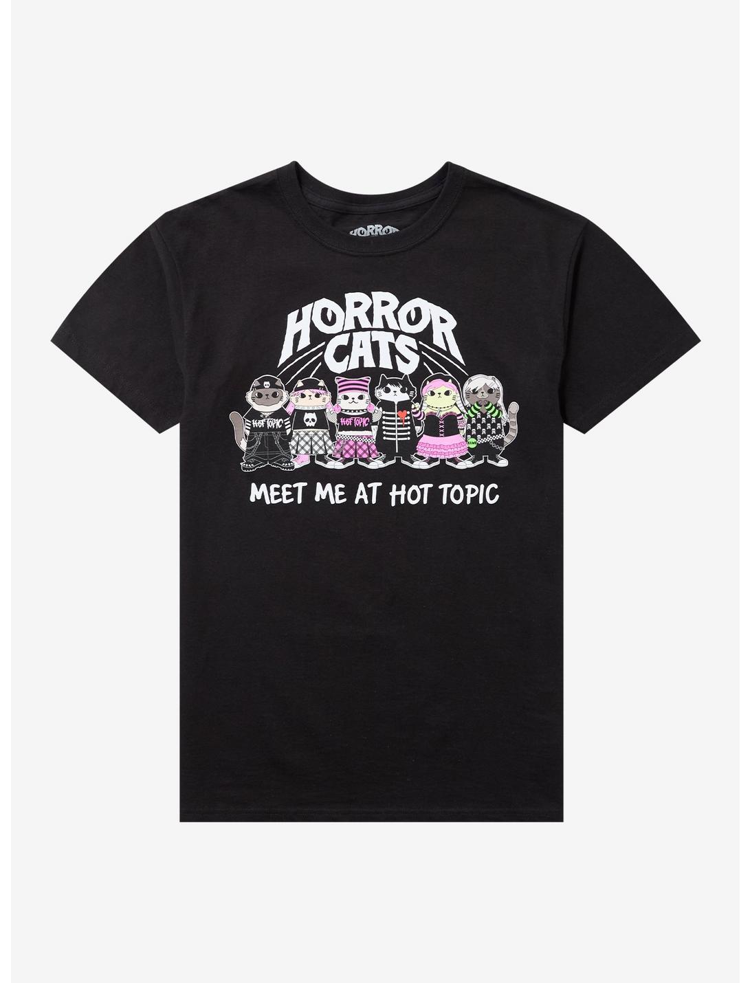 T-shirt Horreur Chats Rencontrent Chez Hot Topic
