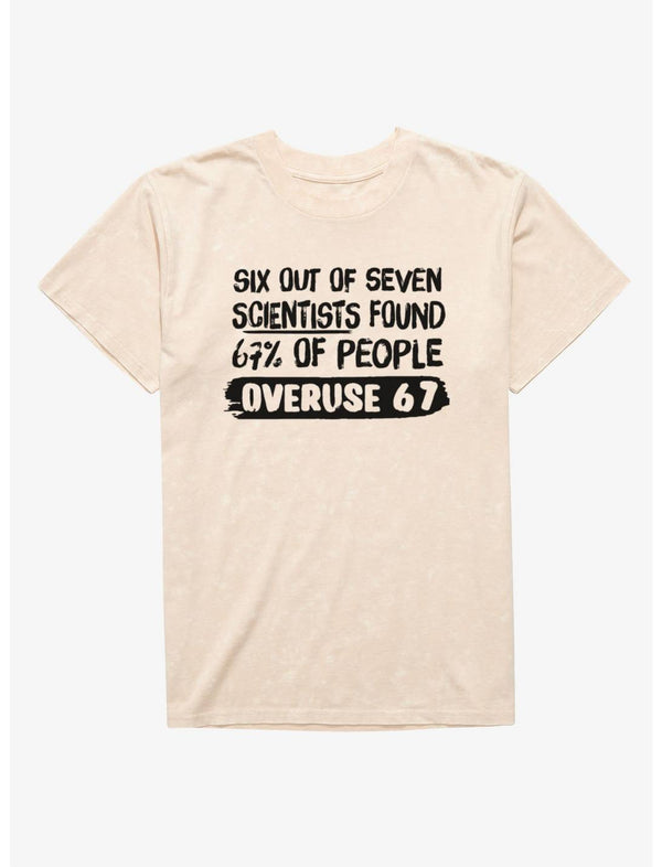 Overuse 6 7 Mineral Wash T-Shirt