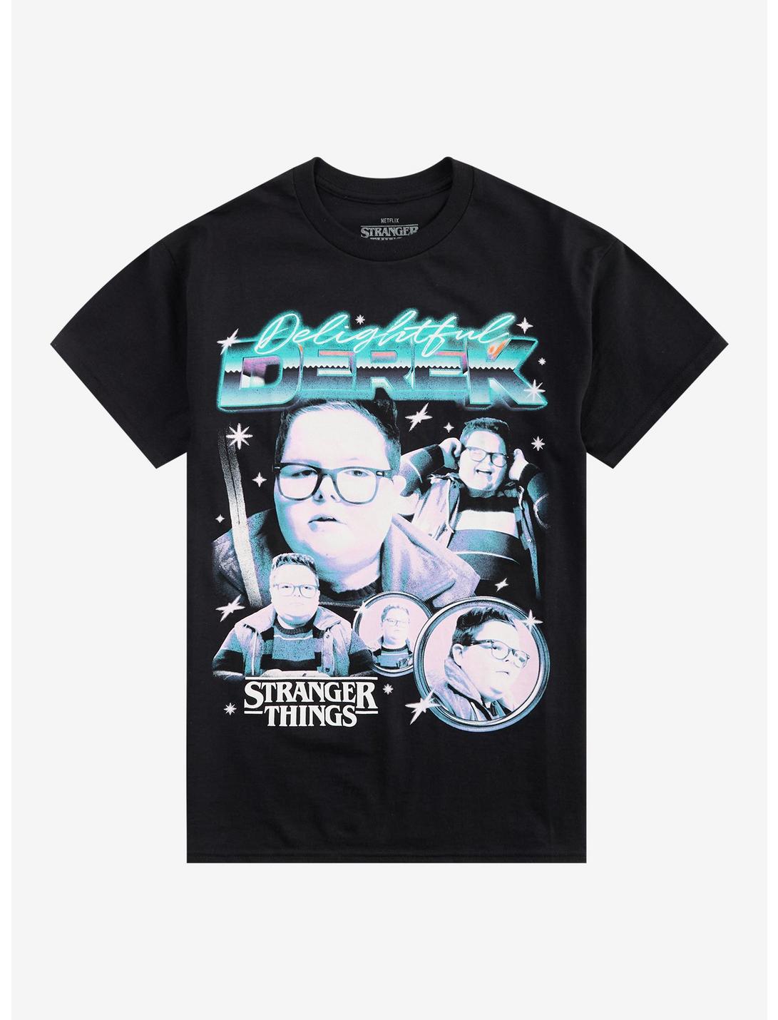 T-shirt Stranger Things Derek le Délicieux