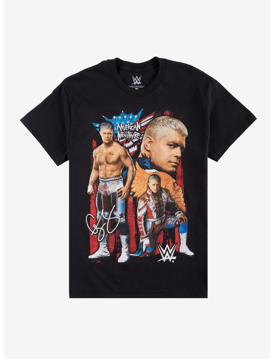 WWE Cody Rhodes American Nightmare Collage T-Shirt
