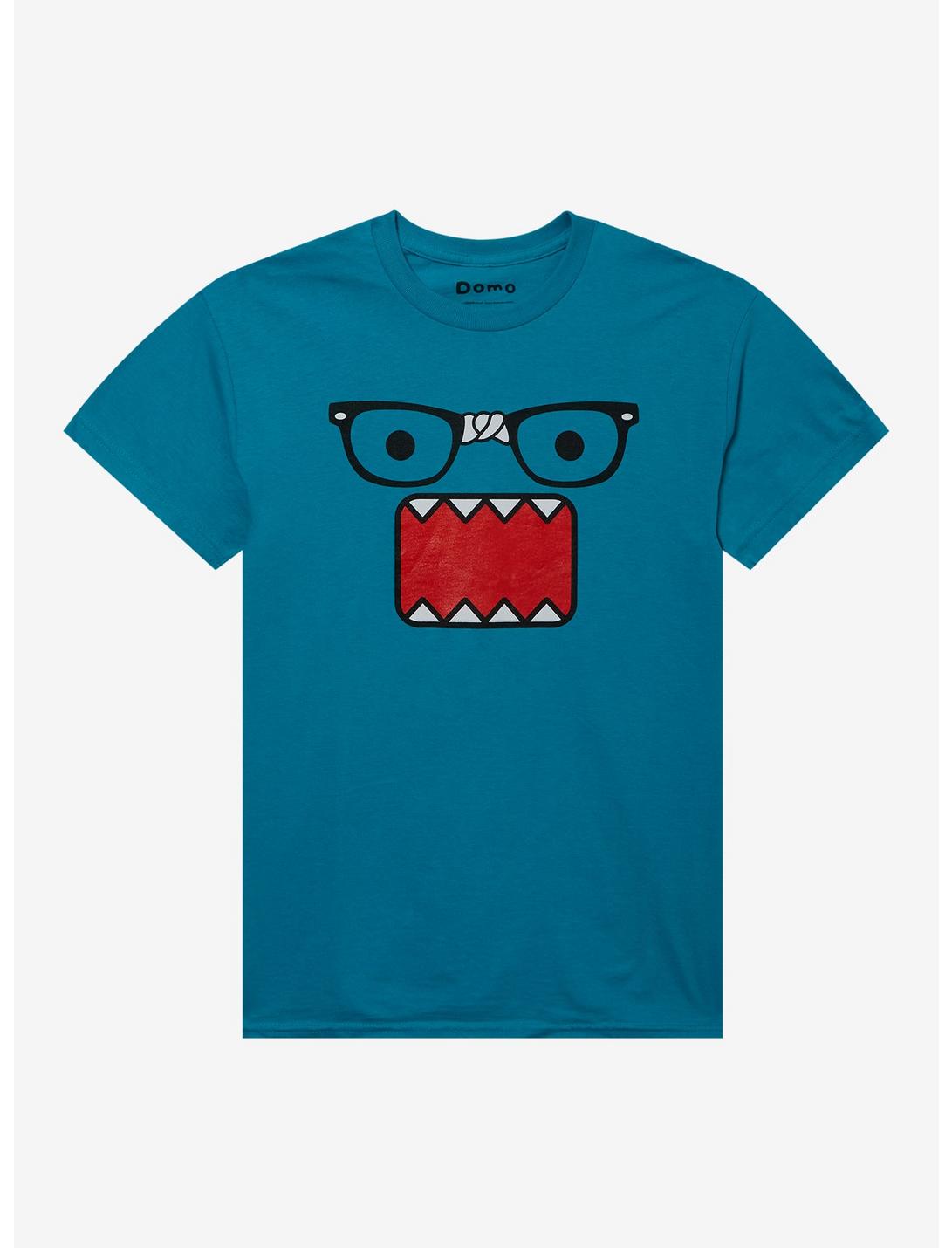 T-shirt bleu Domo Nerd