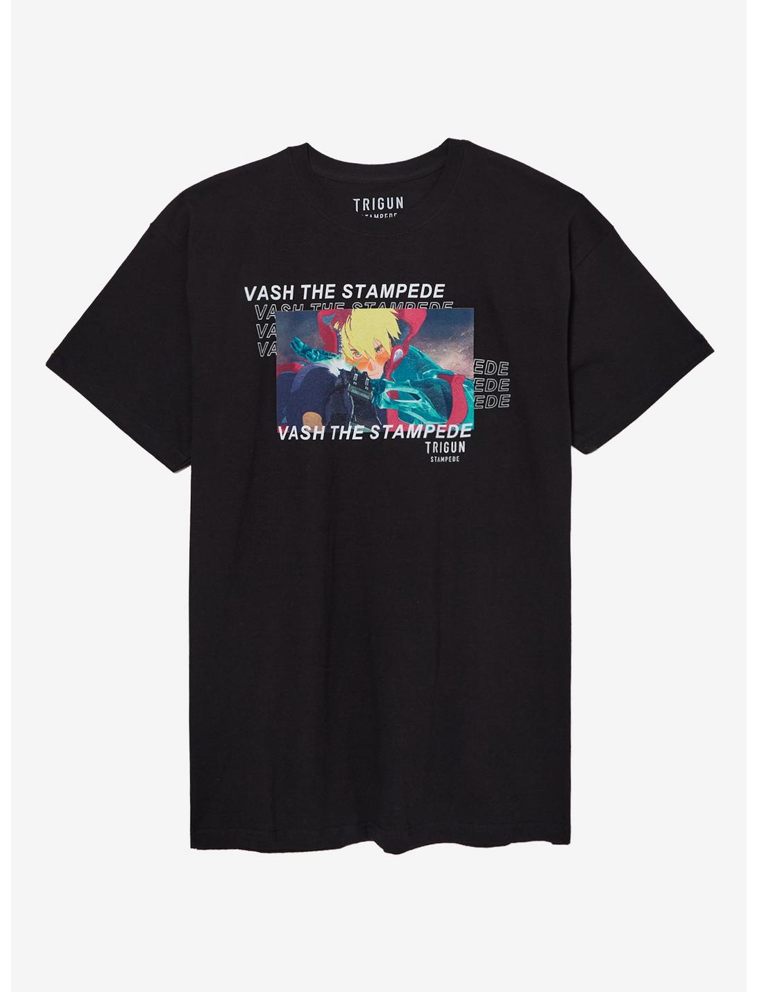 Trigun Stampede Vash Panel Name T-Shirt