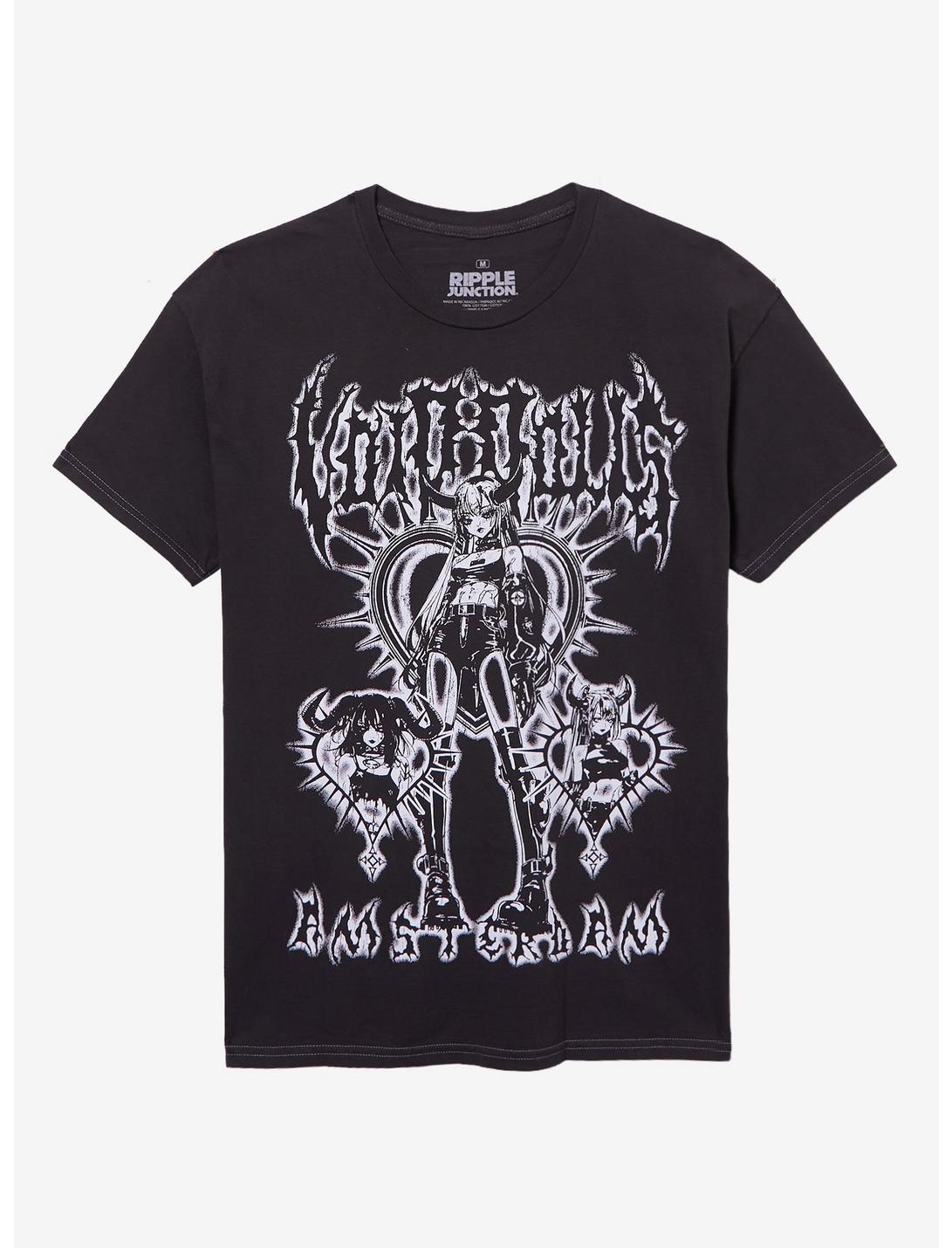 Void Dolls Metal Anime Girl T-Shirt