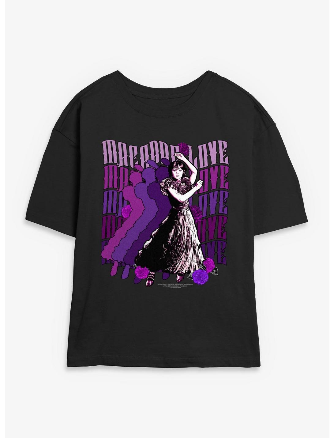 Wednesday Macabre Dance Girls Skimmer T-Shirt