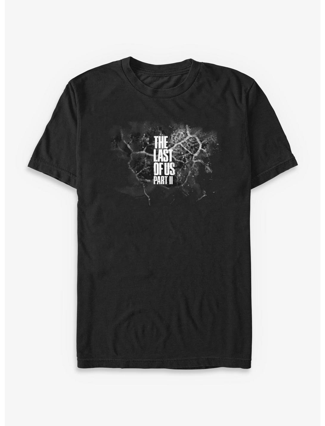 T-shirt Cordyceps noir et blanc logo The Last Of Us