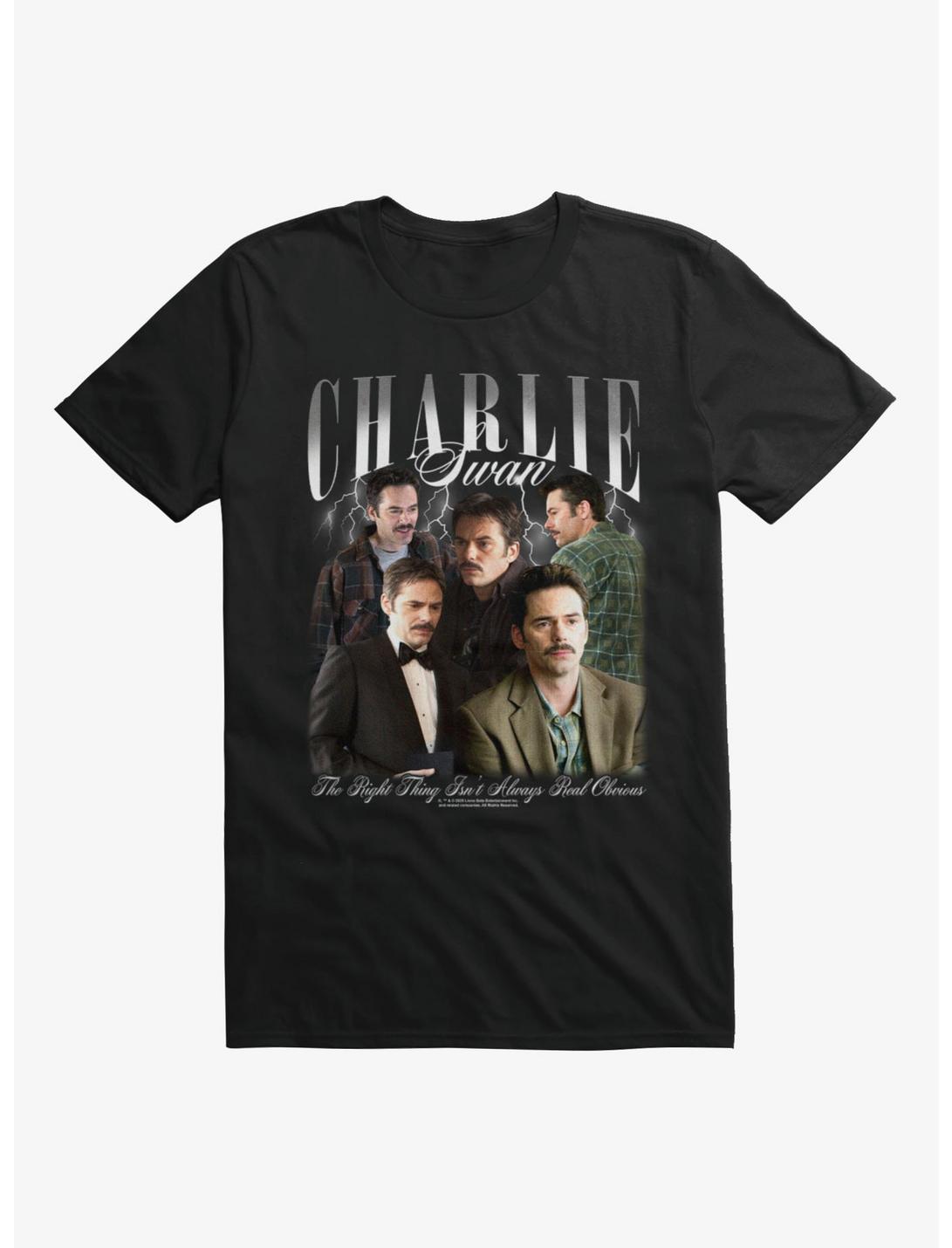 T-shirt Twilight Charlie Swan « Real Thunder »