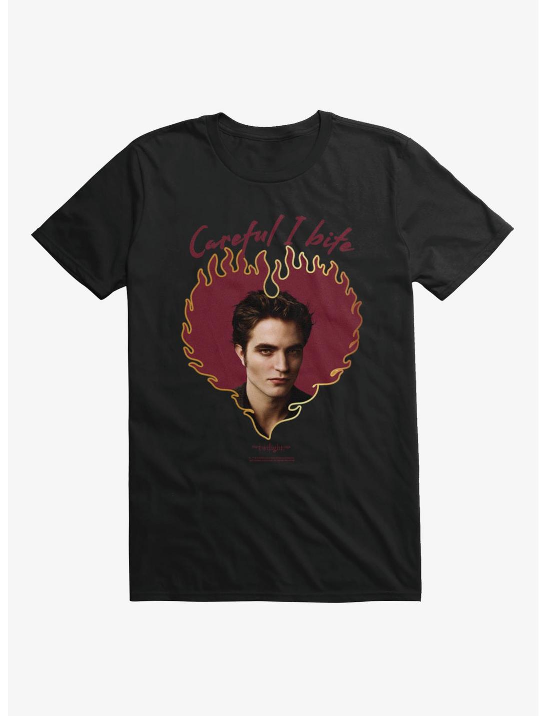 Twilight Edward Heart Careful Bite T-Shirt
