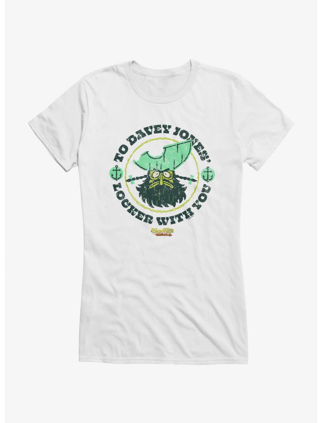 T-shirt Filles Le Film de Bob l'éponge Le Coffre de Davy Jones