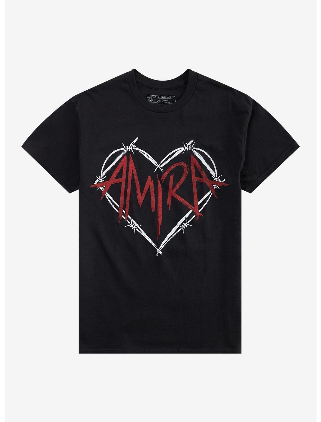 Amira Elfeky Barbed Wire Heart T-Shirt