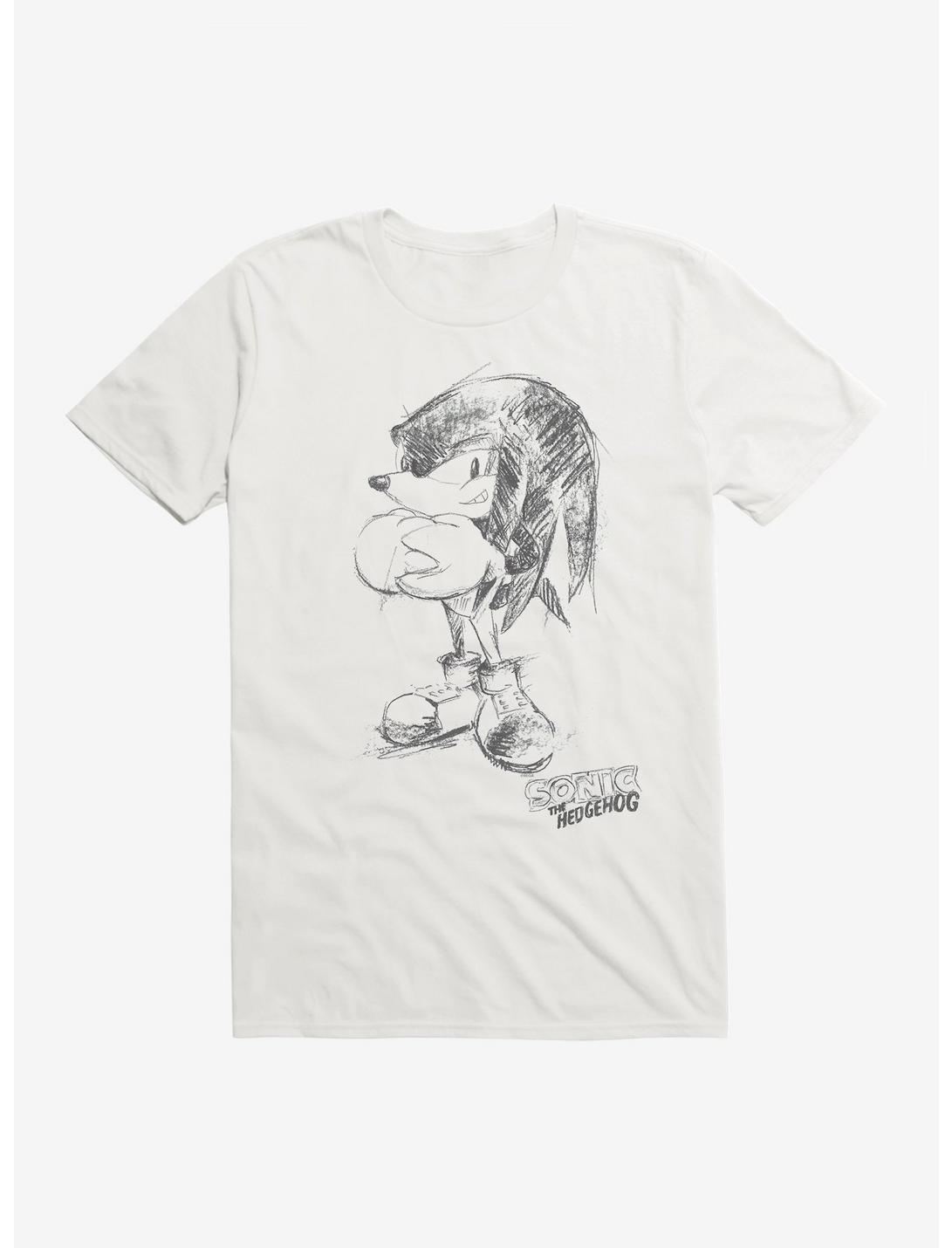 Sonic The Hedgehog Artistic Sketch T-Shirt