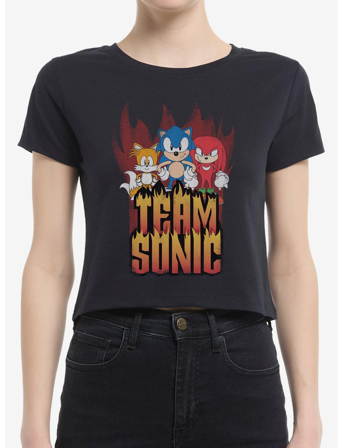 T-shirt Bébé Filles Sonic The Hedgehog Hedgy Metal Team Sonic