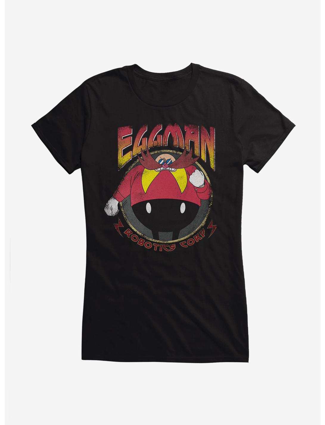 Sonic The Hedgehog Eggman Robotics Corp Girls T-Shirt