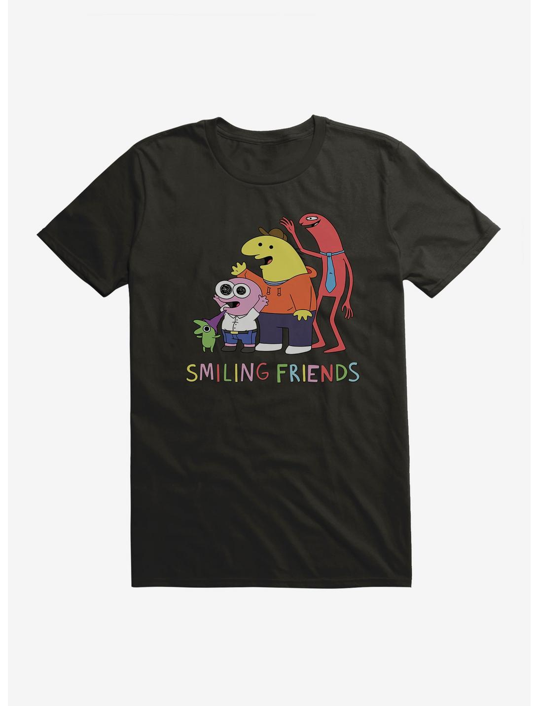 Smiling Friends Waving Extra Soft T-Shirt