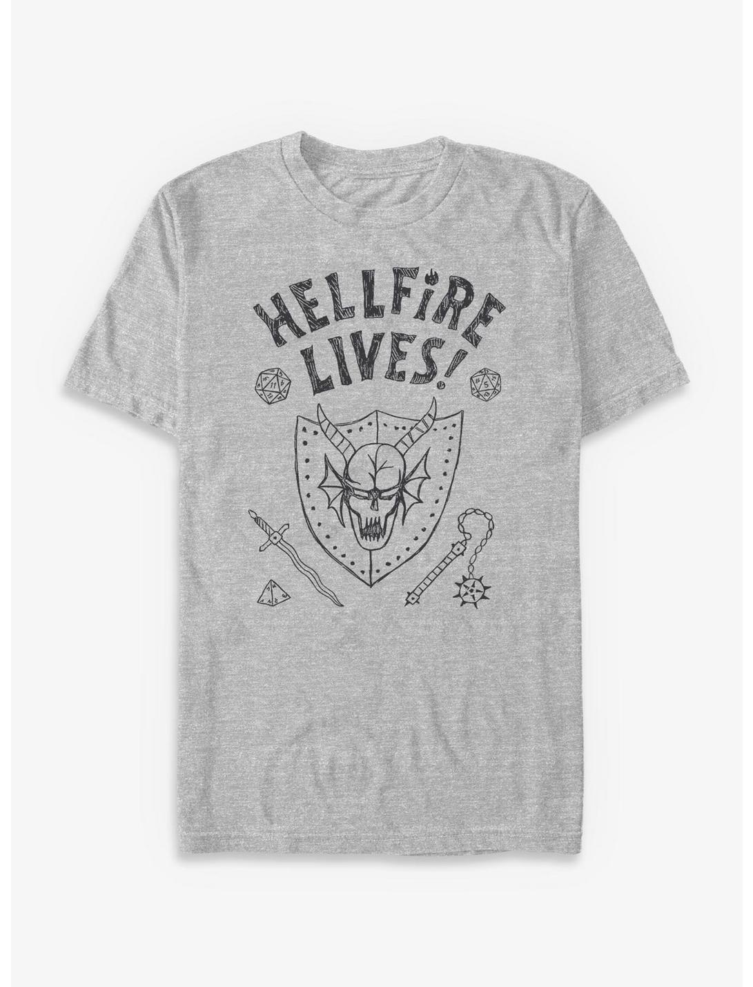 Stranger Things Hellfire Lives Marker T-Shirt