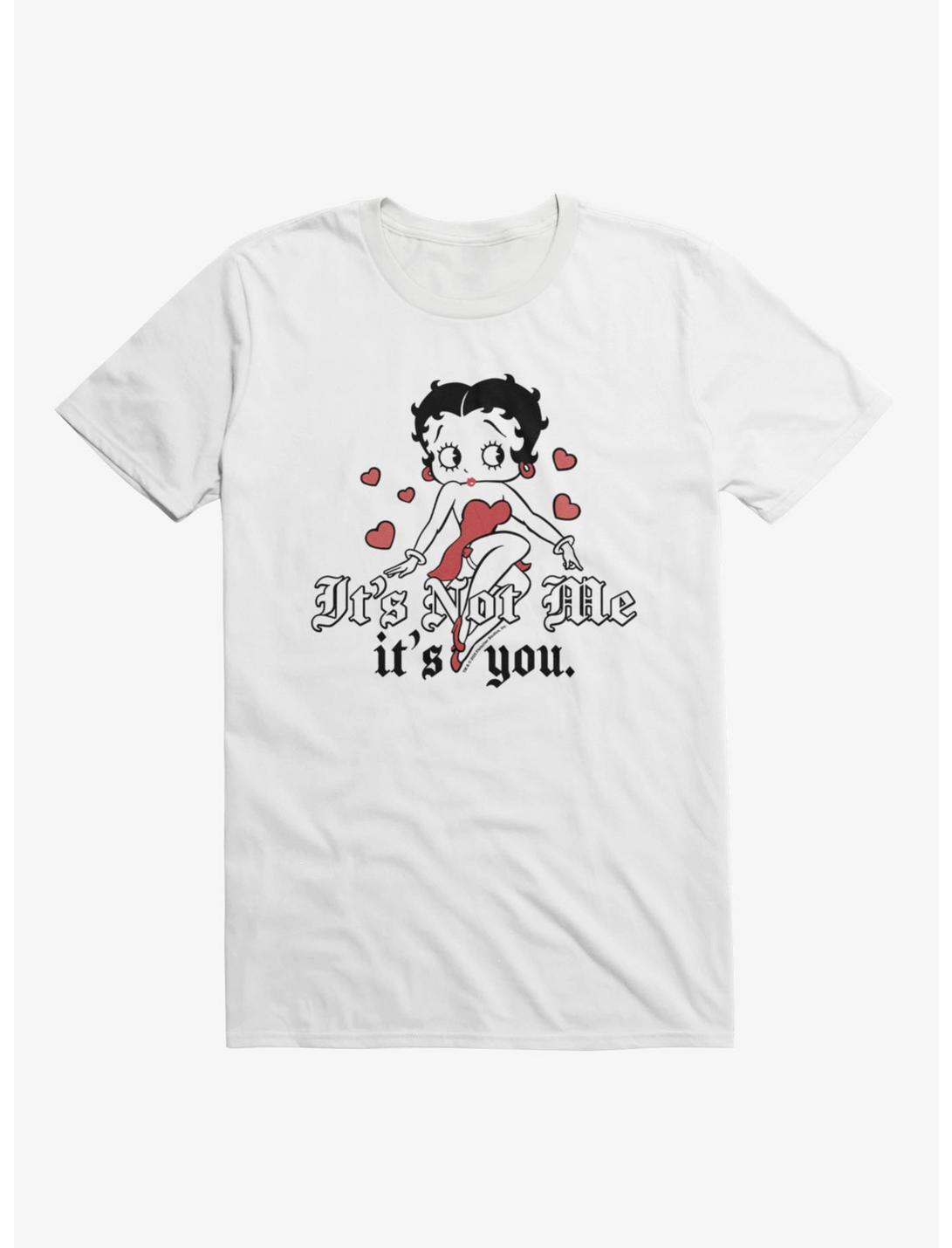 Betty Boop Valentine's It's Not Me It's You T-Shirt