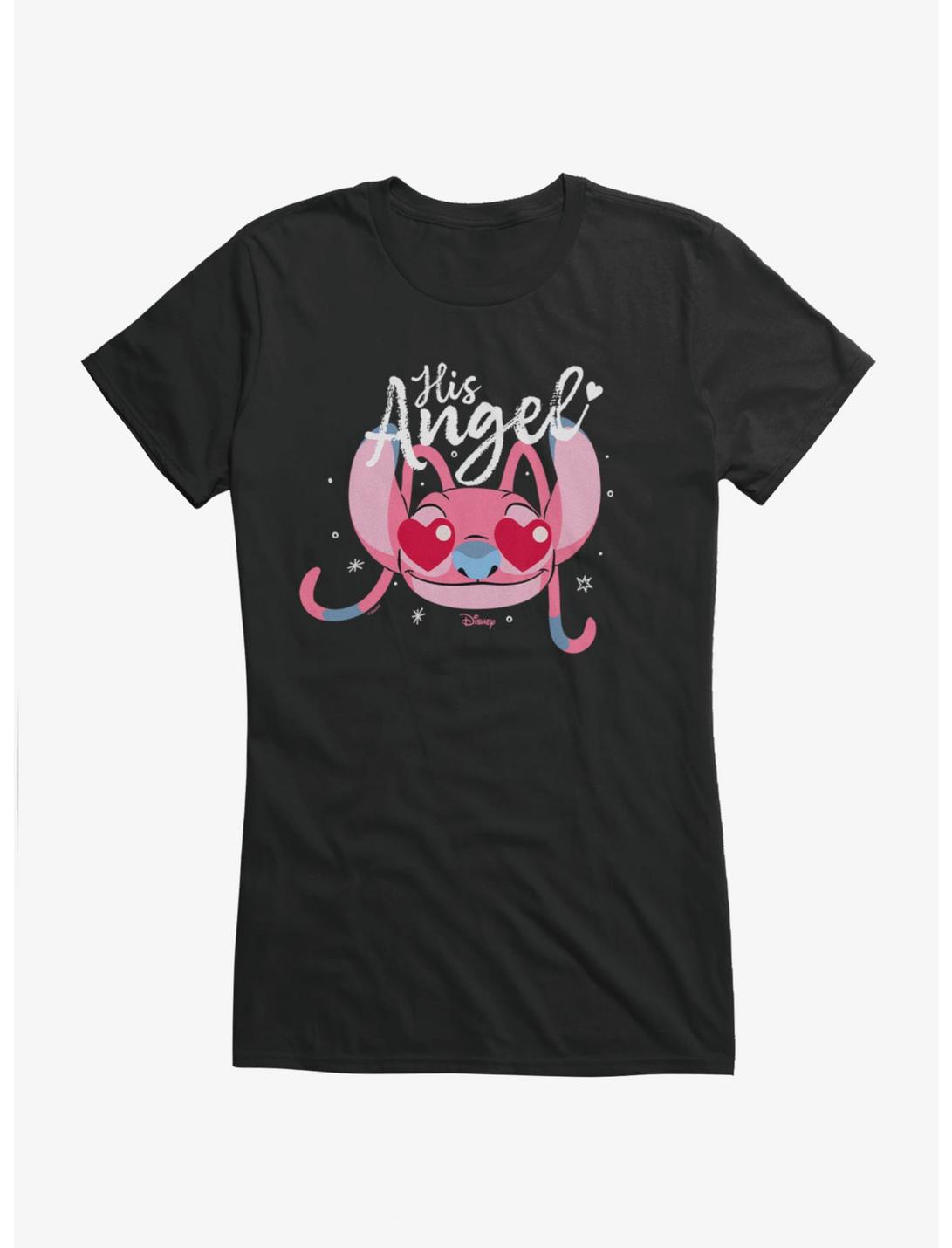 Disney Lilo & Stitch Valentine's His Angel Girls T-Shirt