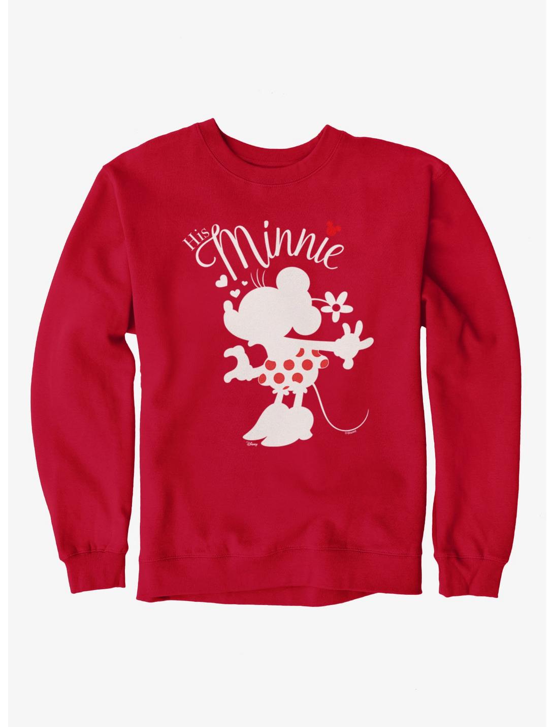 Disney Minnie Mouse Valentine's His Minnie Sweatshirt