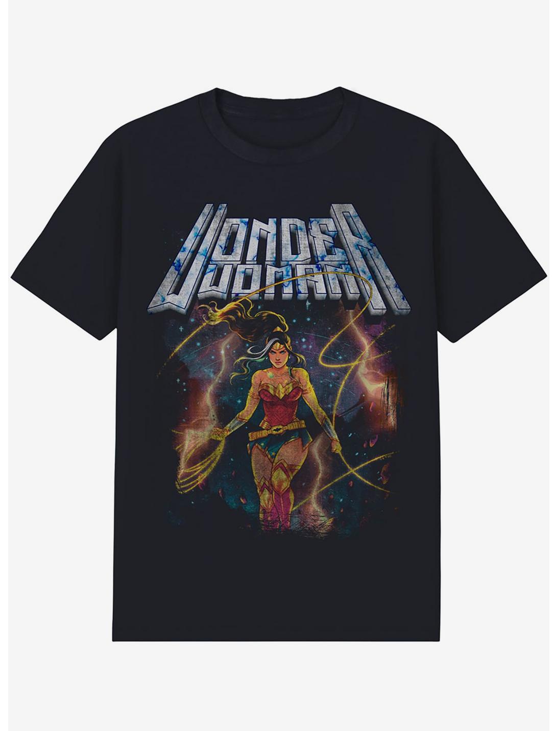 DC Comics Justice League Wonder Woman Galaxy Poster T-Shirt
