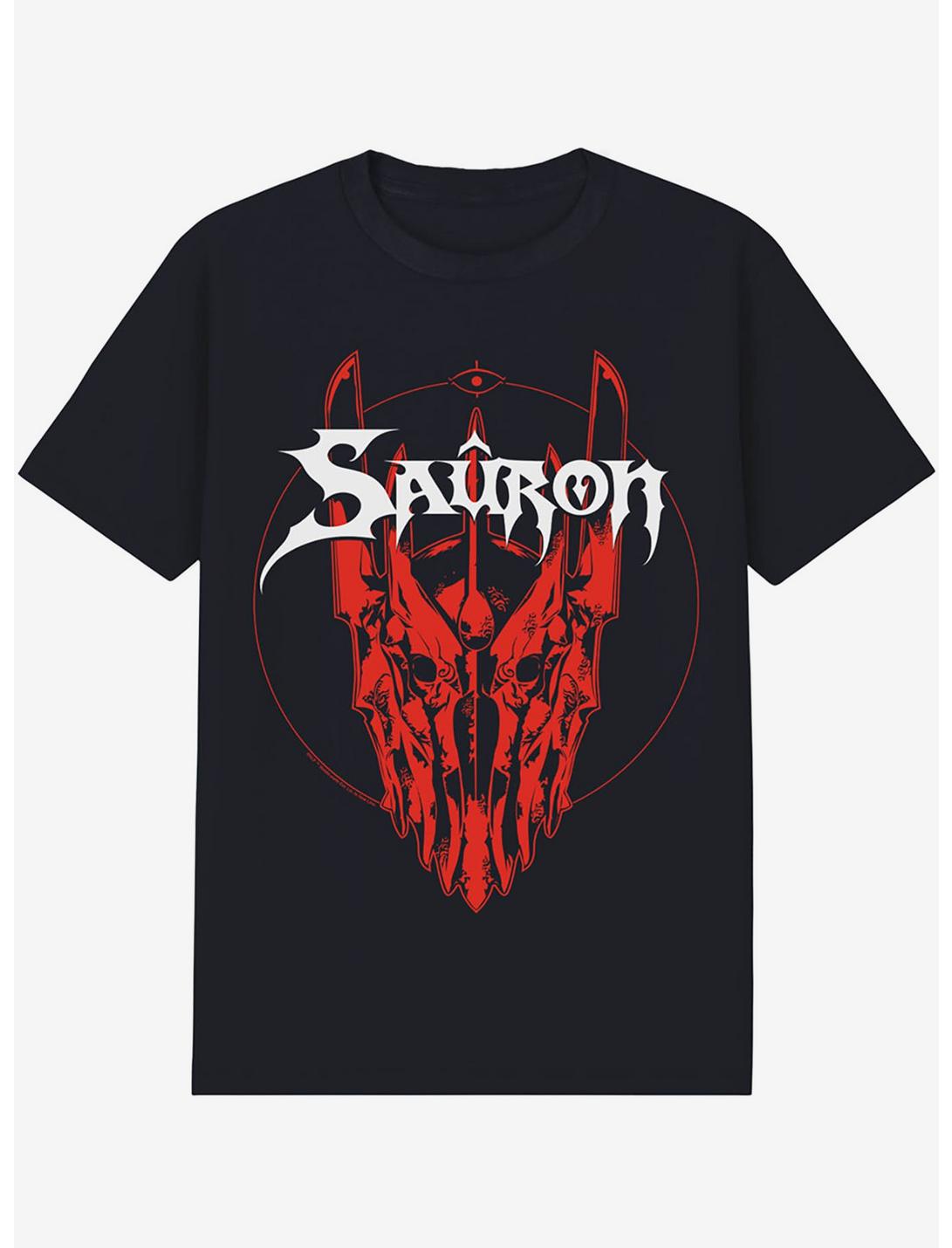 The Lord of the Rings Sauron Helmet Band T-Shirt