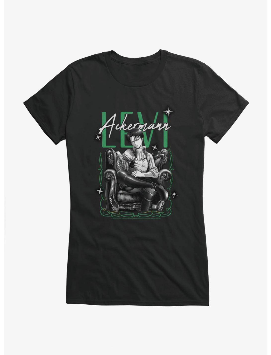 Attack On Titan Levi Ackerman Chair Girls T-Shirt