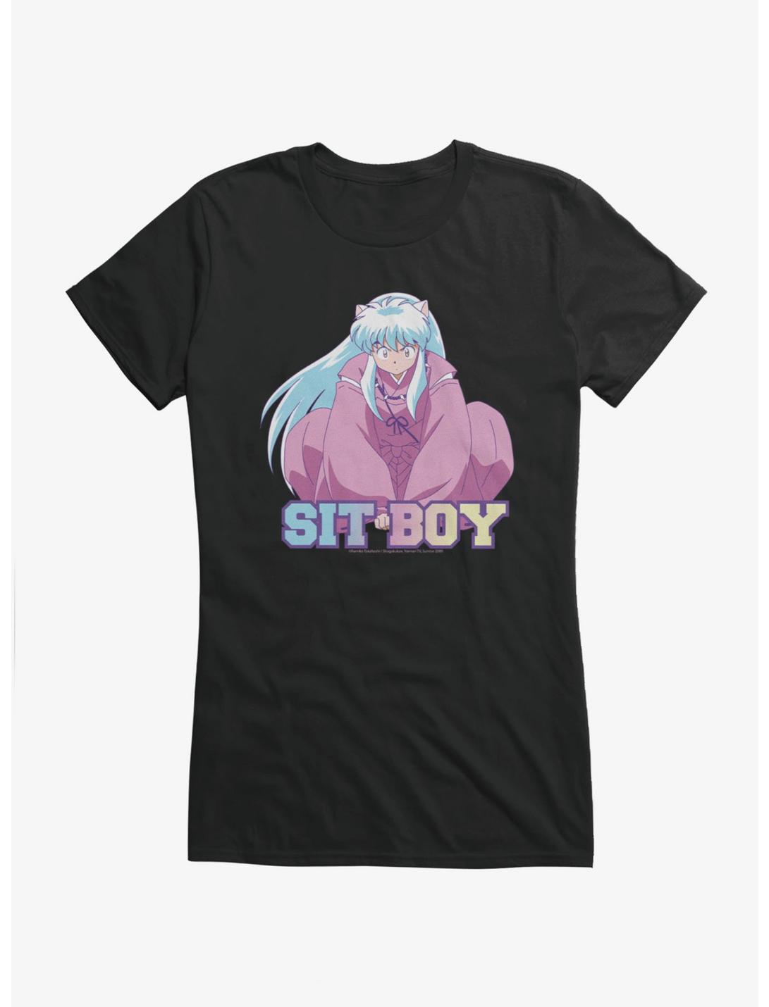 InuYasha Sit Boy Pastels Girls T-Shirt