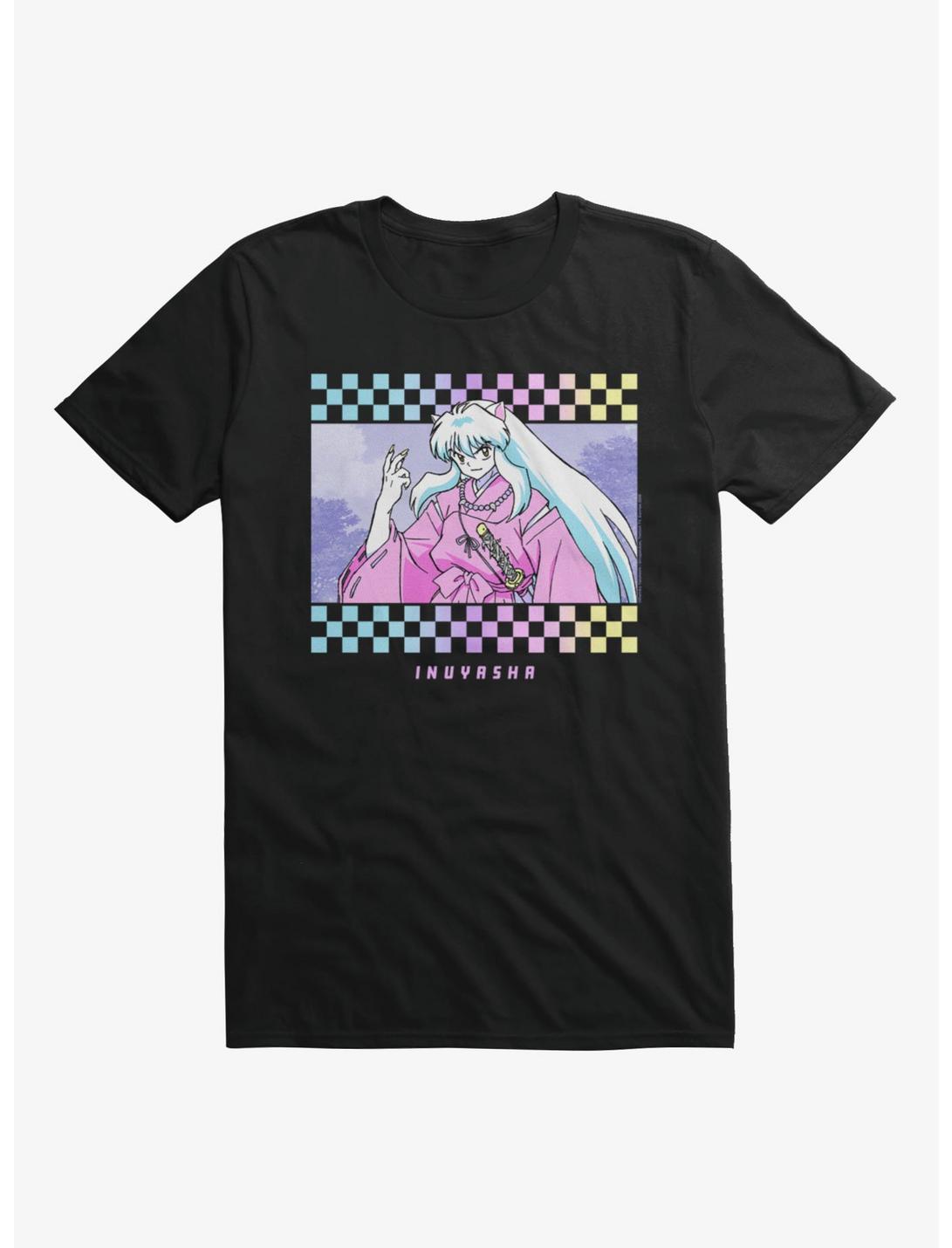 InuYasha Checkered Portrait T-Shirt