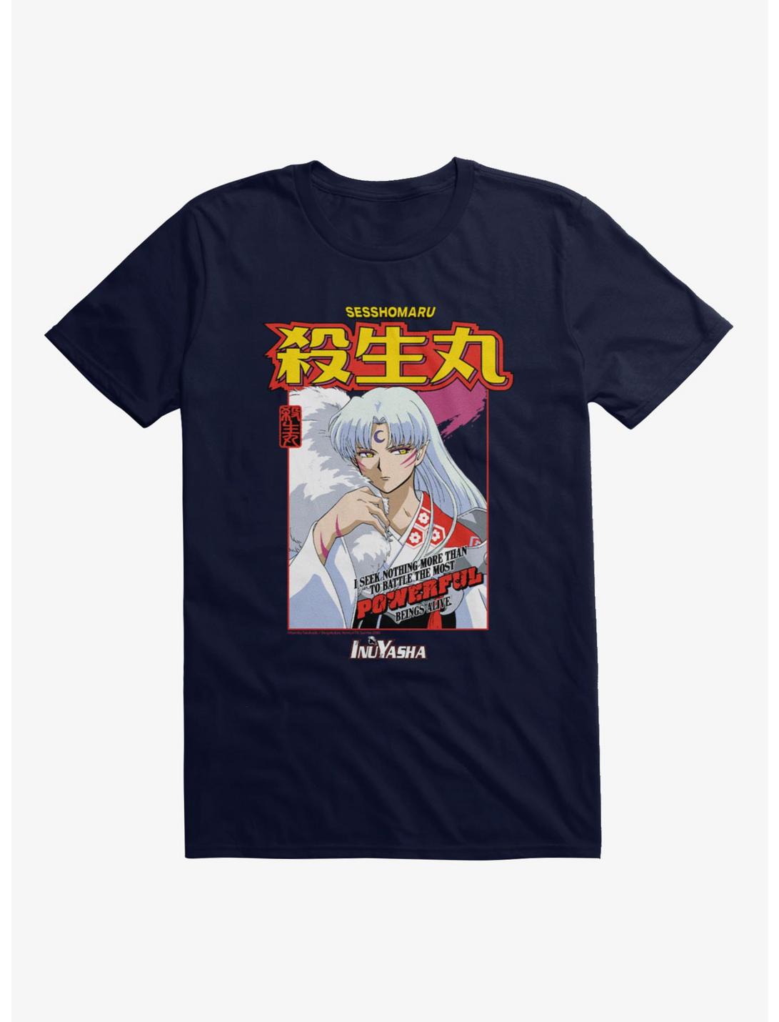 InuYasha Sesshomaru Seek To Battle The Powerful T-Shirt