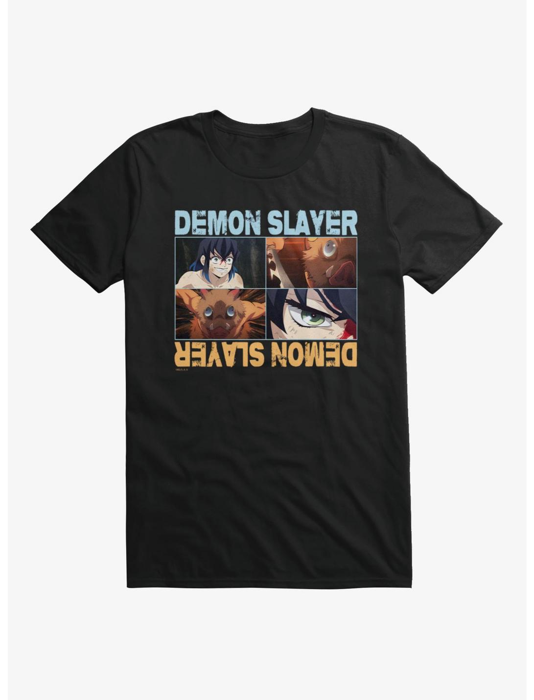 Demon Slayer Inosuke Scary Panels T-Shirt