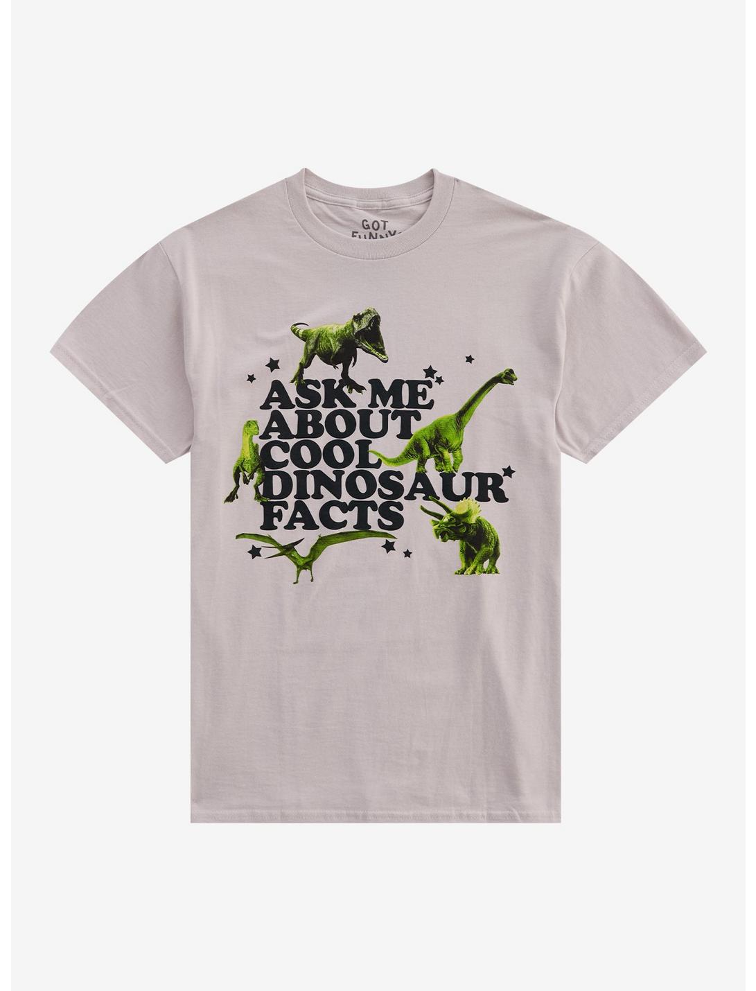 T-shirt Demandez-moi des faits sur les dinosaures par Got Funny ?
