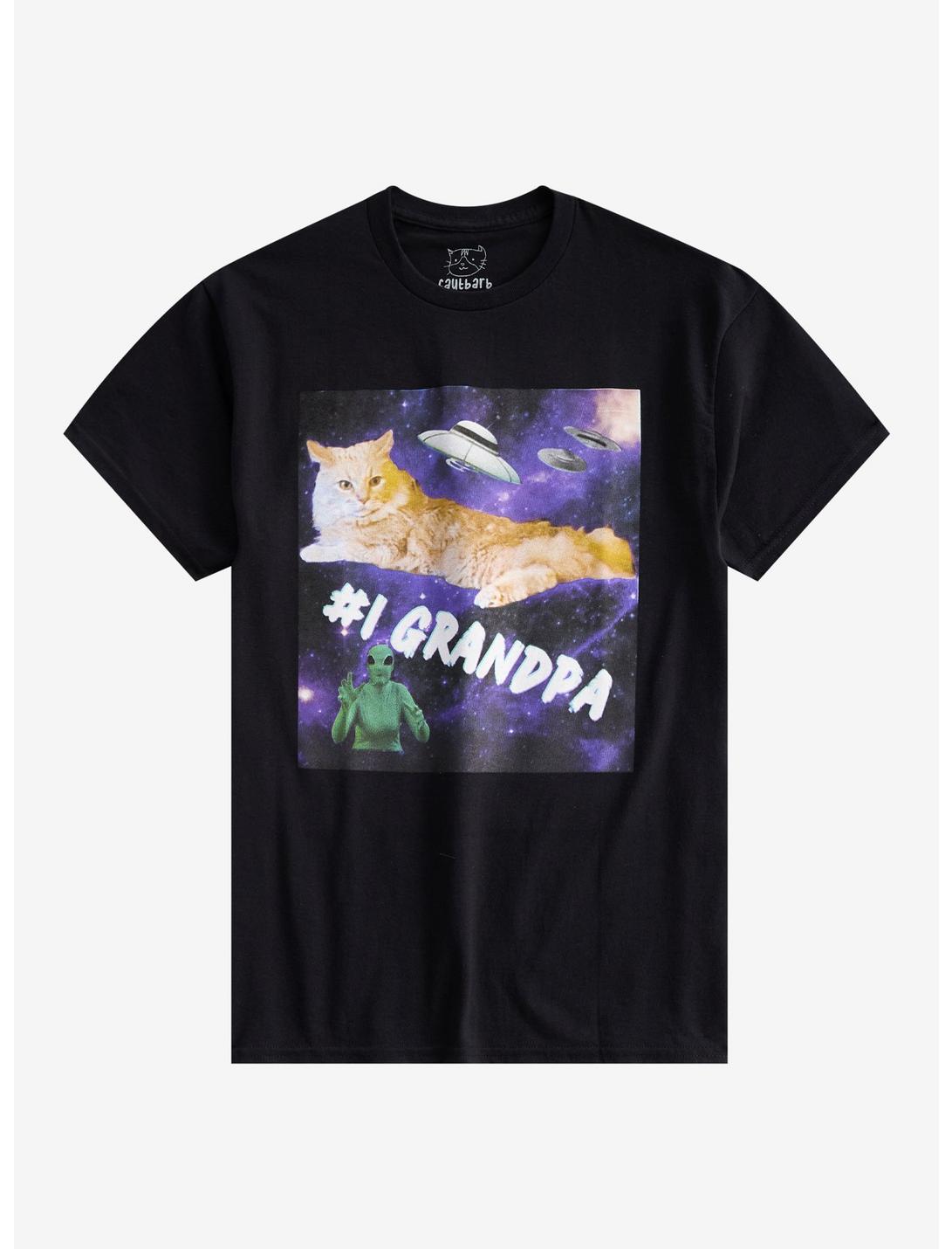 Number One Grandpa Collage T-Shirt By Fautbar